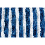 Žinylkový závěs bílá / modrá 56 x 200 cm